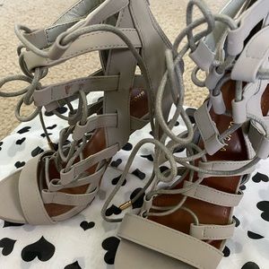 Laced heels